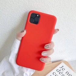 iPhone 11 (6.1 in) Full Cover Pro Silicone Hybrid Case (Red)